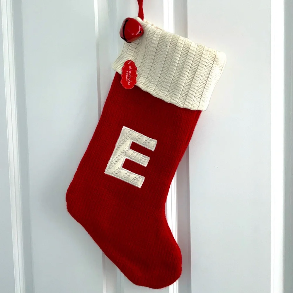 NWT St. Nicholas Square Christmas Stocking